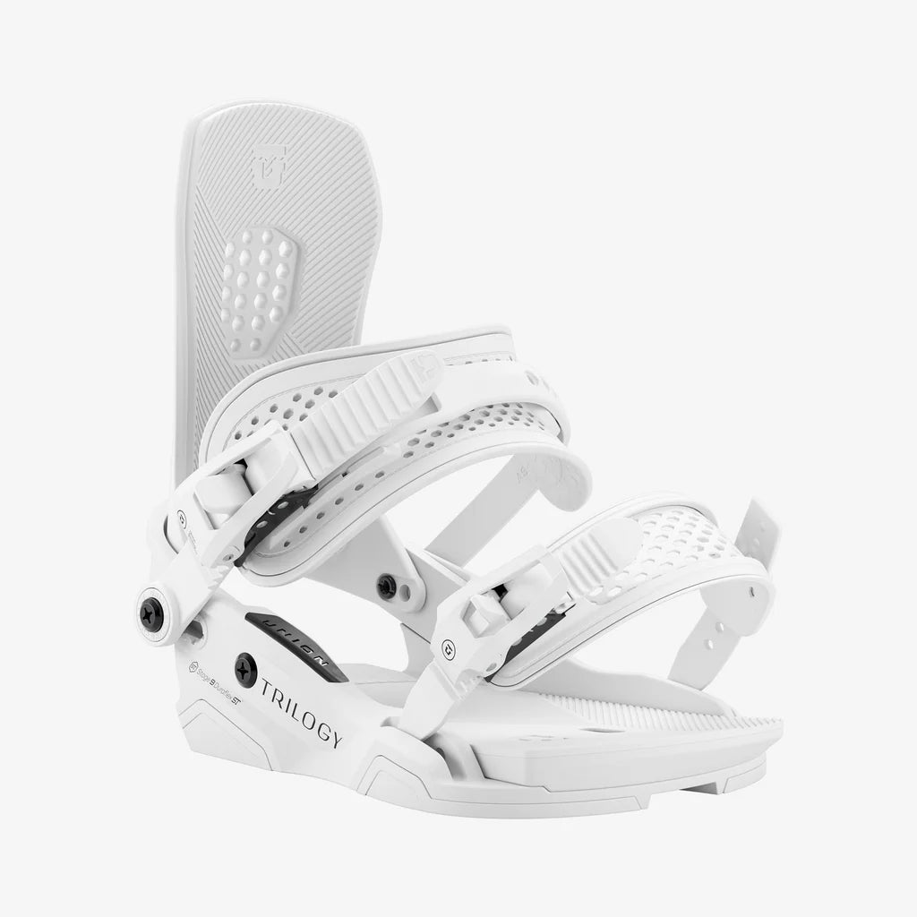 Union Trilogy Snowboard Bindings White
