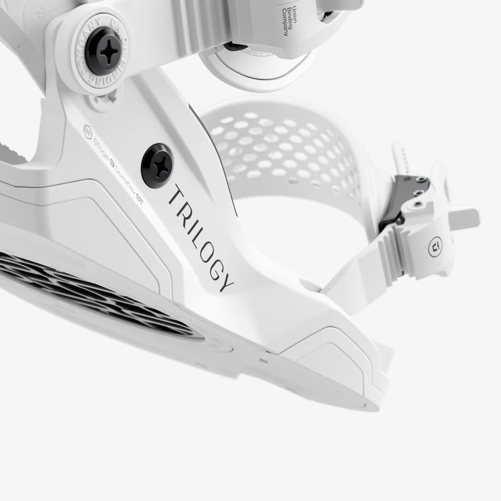 Union Trilogy Snowboard Bindings White