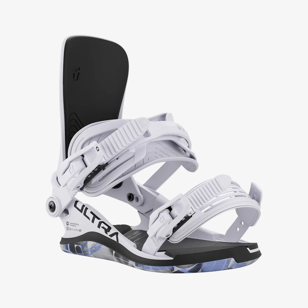 union bindings large width snowboard Men's STR 2026 The straps come with magnesium buckles Union Ultra Snowboard Binding -
