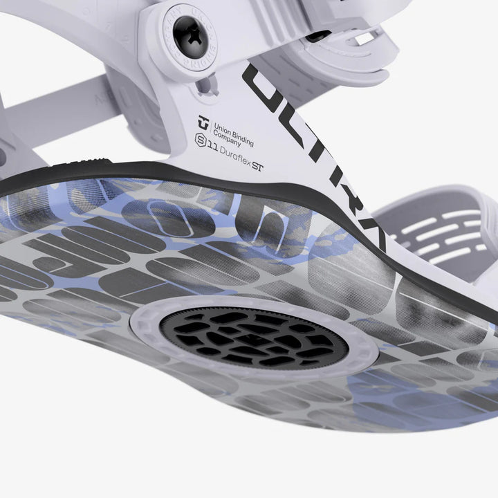 Union Ultra W Snowboard Bindings Ice Grey