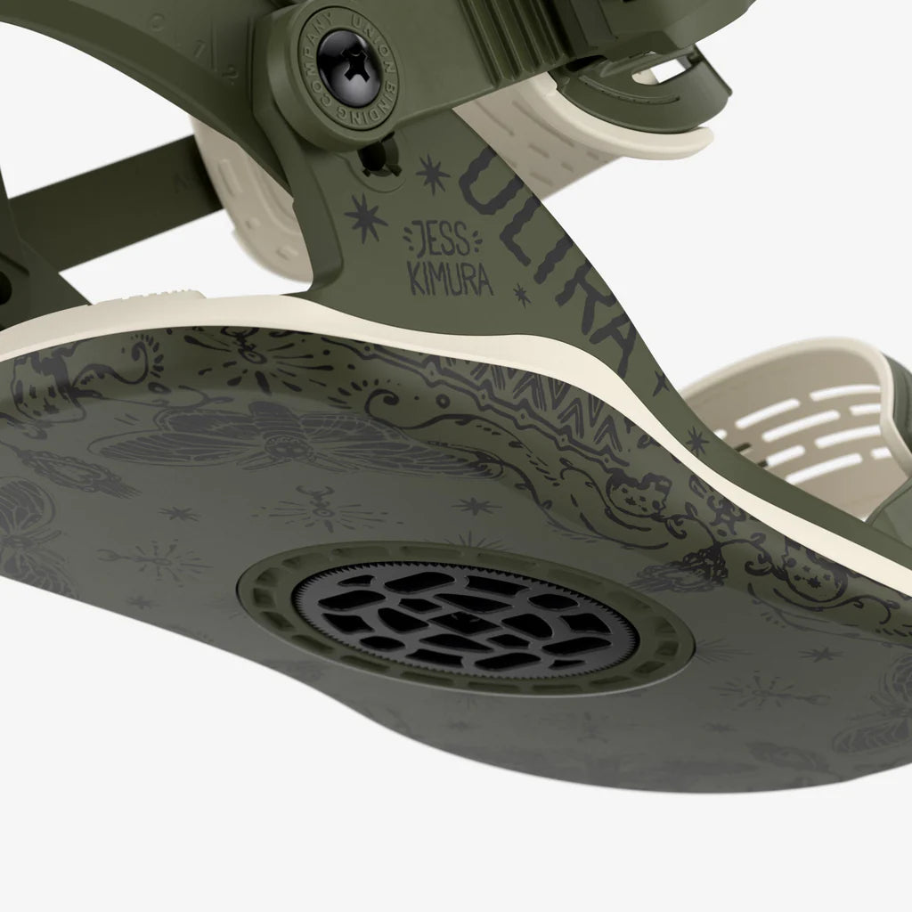 Union Ultra W Snowboard Bindings Jess Kimura