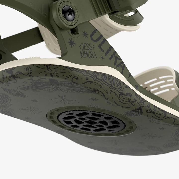 Union Ultra W Snowboard Bindings Jess Kimura