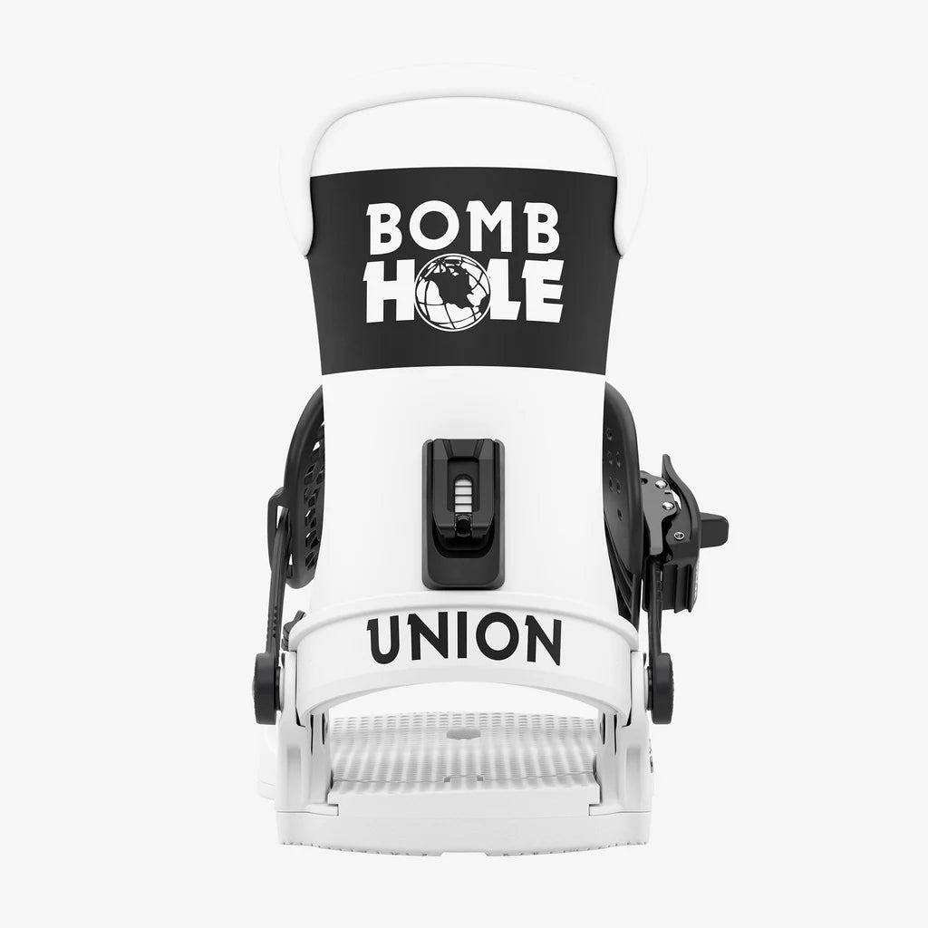 Union x Bomb Hole Force Classic Snowboard Bindings - White