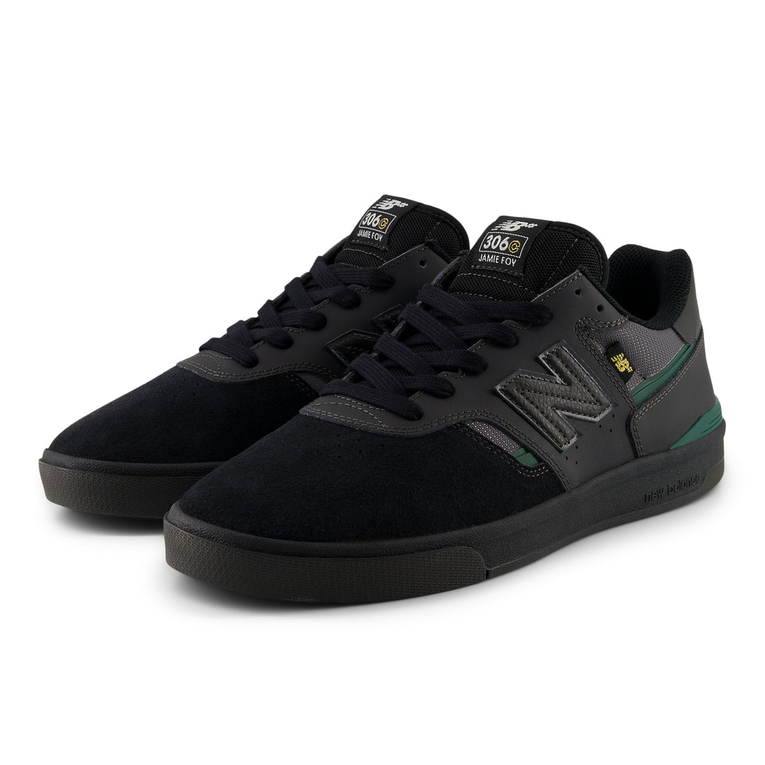 New Balance Numeric Jamie Foy 306 Black/Nightwatch Green (UN306CSP)