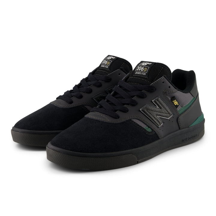 New Balance Numeric Jamie Foy 306 Black/Nightwatch Green (UN306CSP)