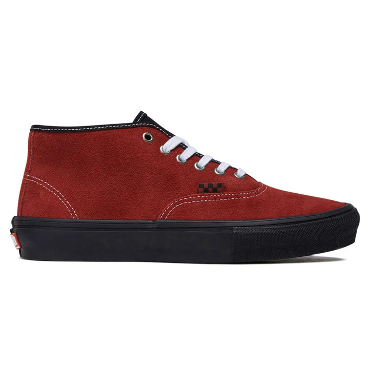 Vans Skate Authentic Mid Poppy Ember Red