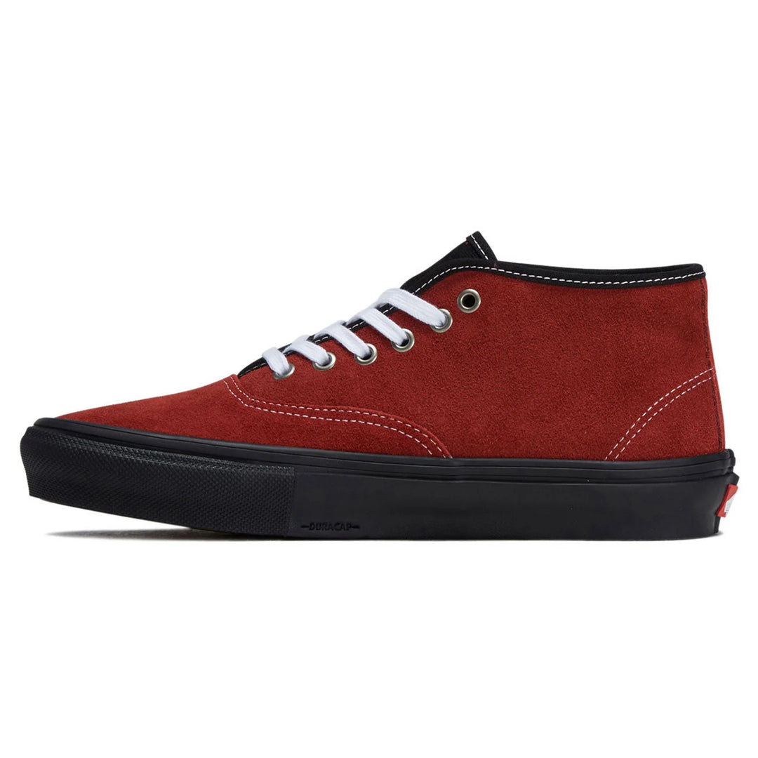 Vans Skate Authentic Mid Poppy Ember Red
