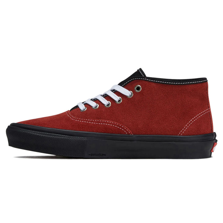 Vans Skate Authentic Mid Poppy Ember Red