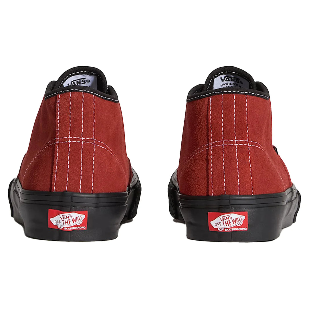 Vans Skate Authentic Mid Poppy Ember Red
