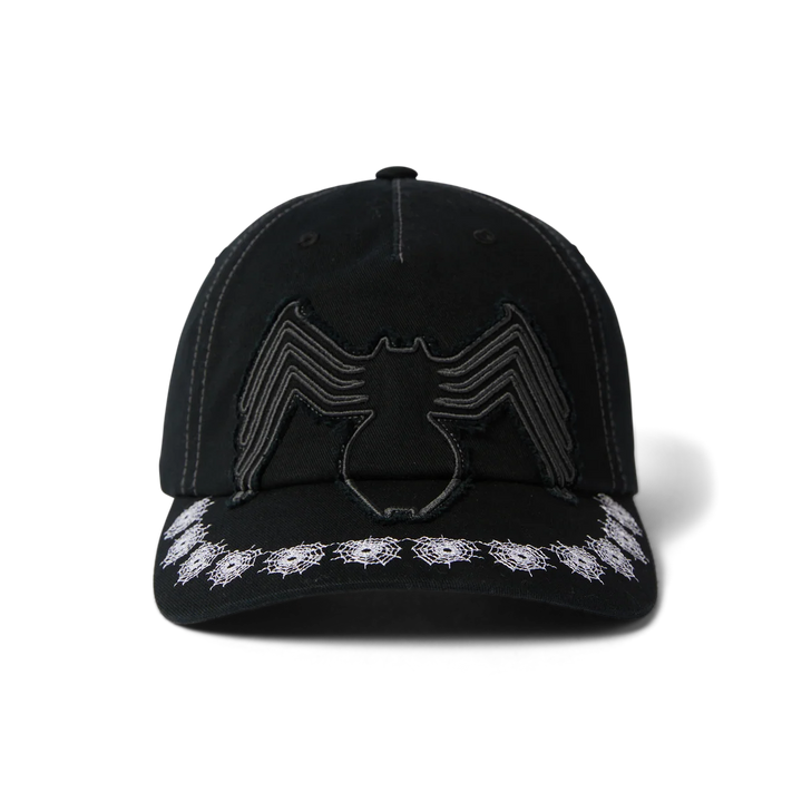 Huf x Marvel Venom Washed Snapback - Washed Black