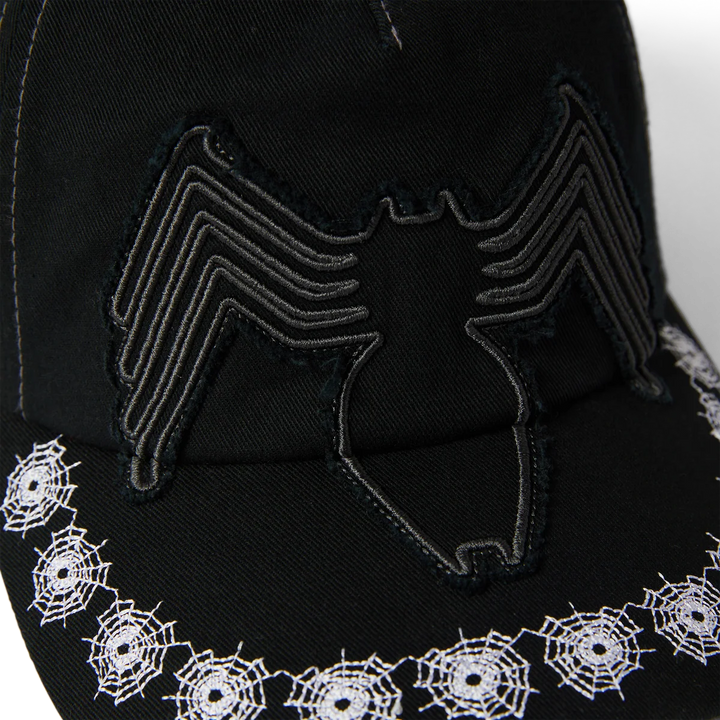Huf x Marvel Venom Washed Snapback - Washed Black