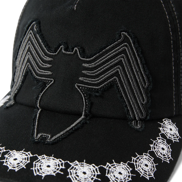 Huf x Marvel Venom Washed Snapback - Washed Black