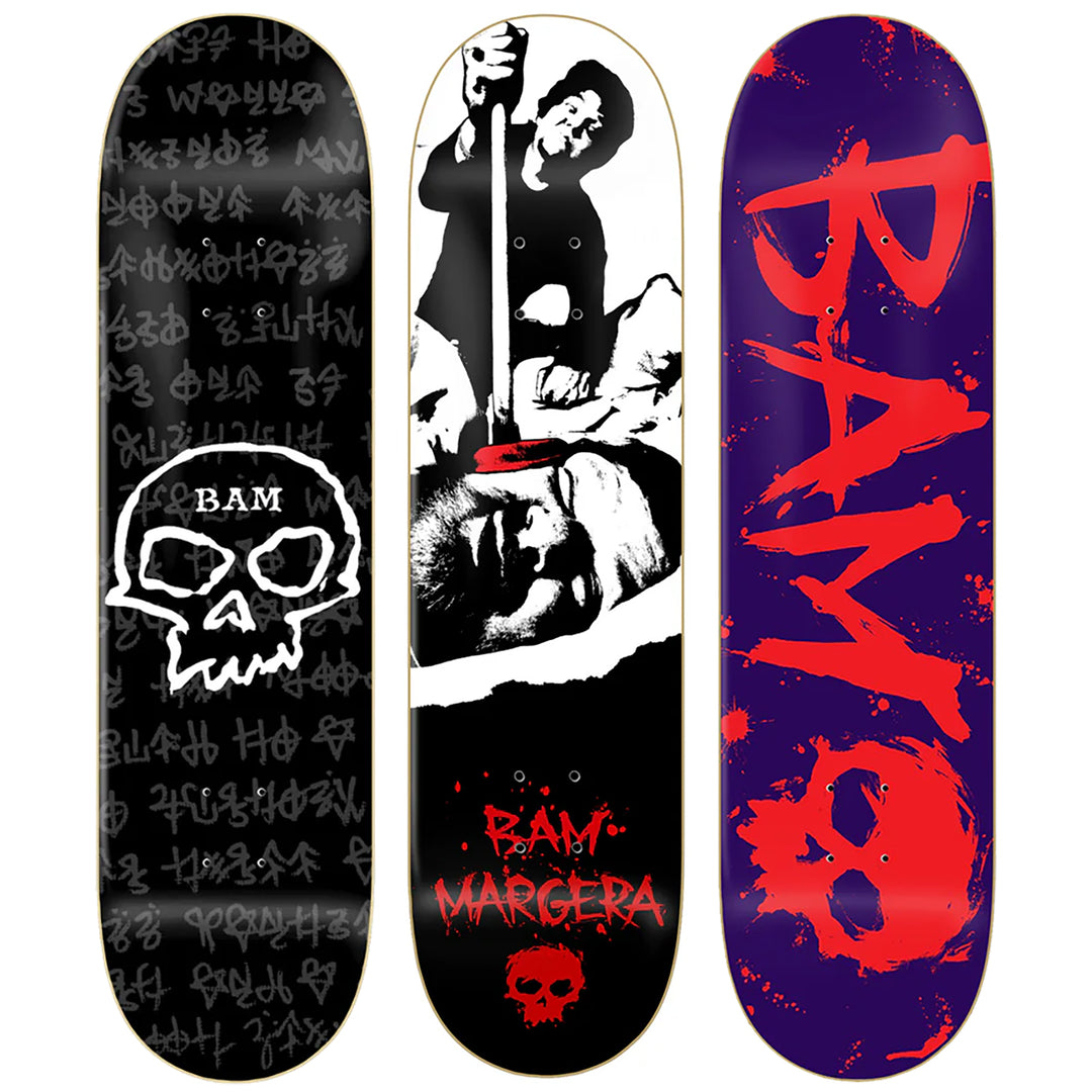 Zero x Bam Margera Series (3 Decks) Final Sale/Returns