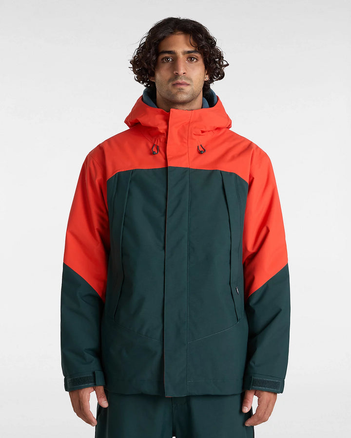 Vans MTE Hellbound Snowboard Jacket Fiesta/Green Gables