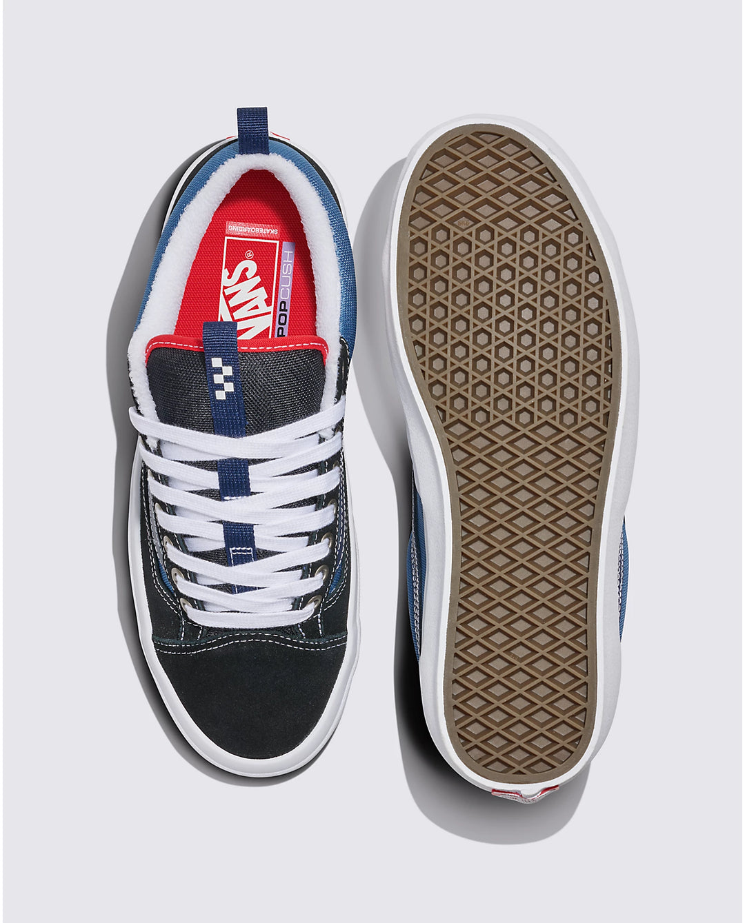 国内配送 VANS SKATE OLD SKOOL 36 + BLACK/STV NAVY Vans Skate Old Skool 36+ Black/STV Navy – Eastern Boarder