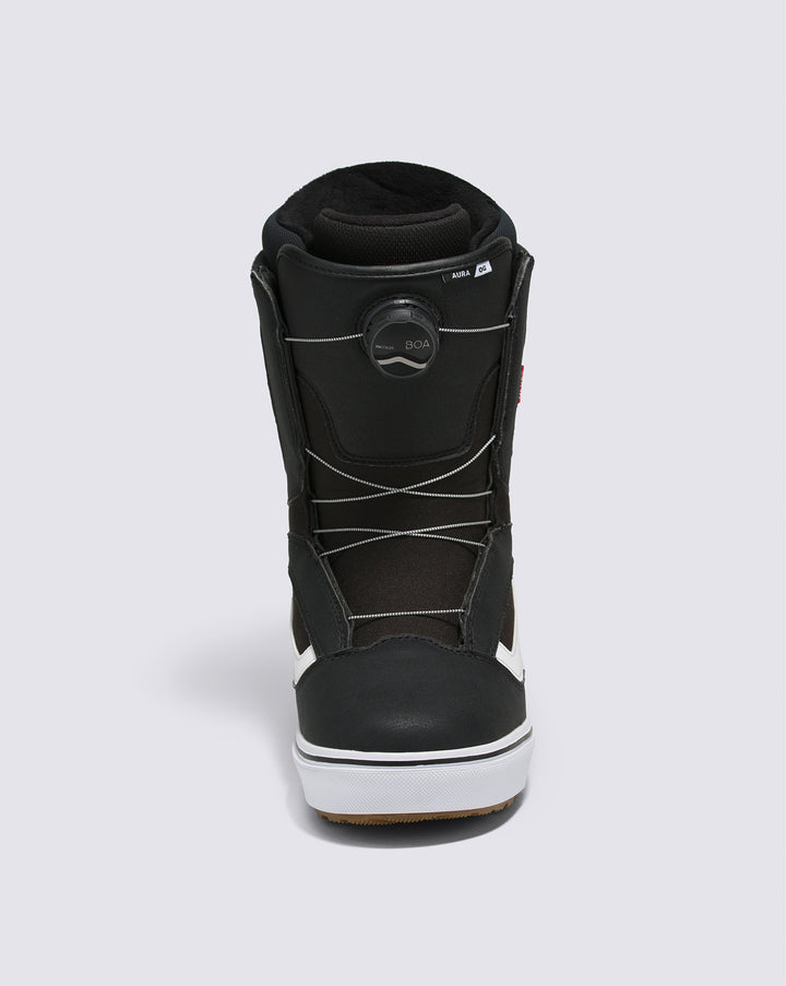 Vans Aura OG Snowboard Boot Black/White 20