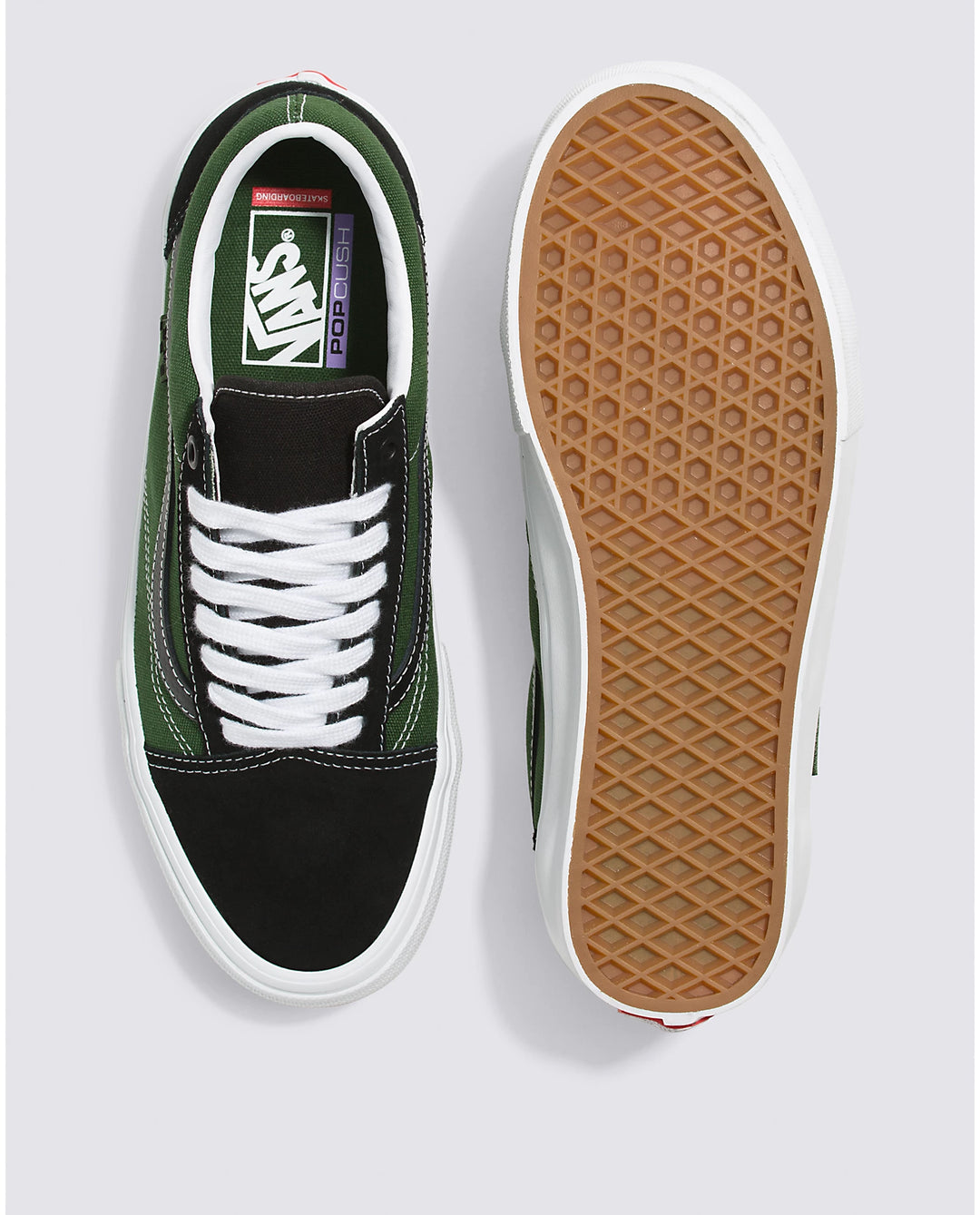 Vans Skate Old Skool Safari Black/Greenery