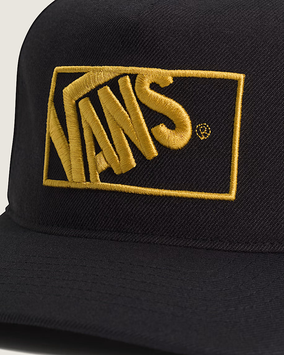 Vans Formula Snapback Hat Black/Burnt Gold