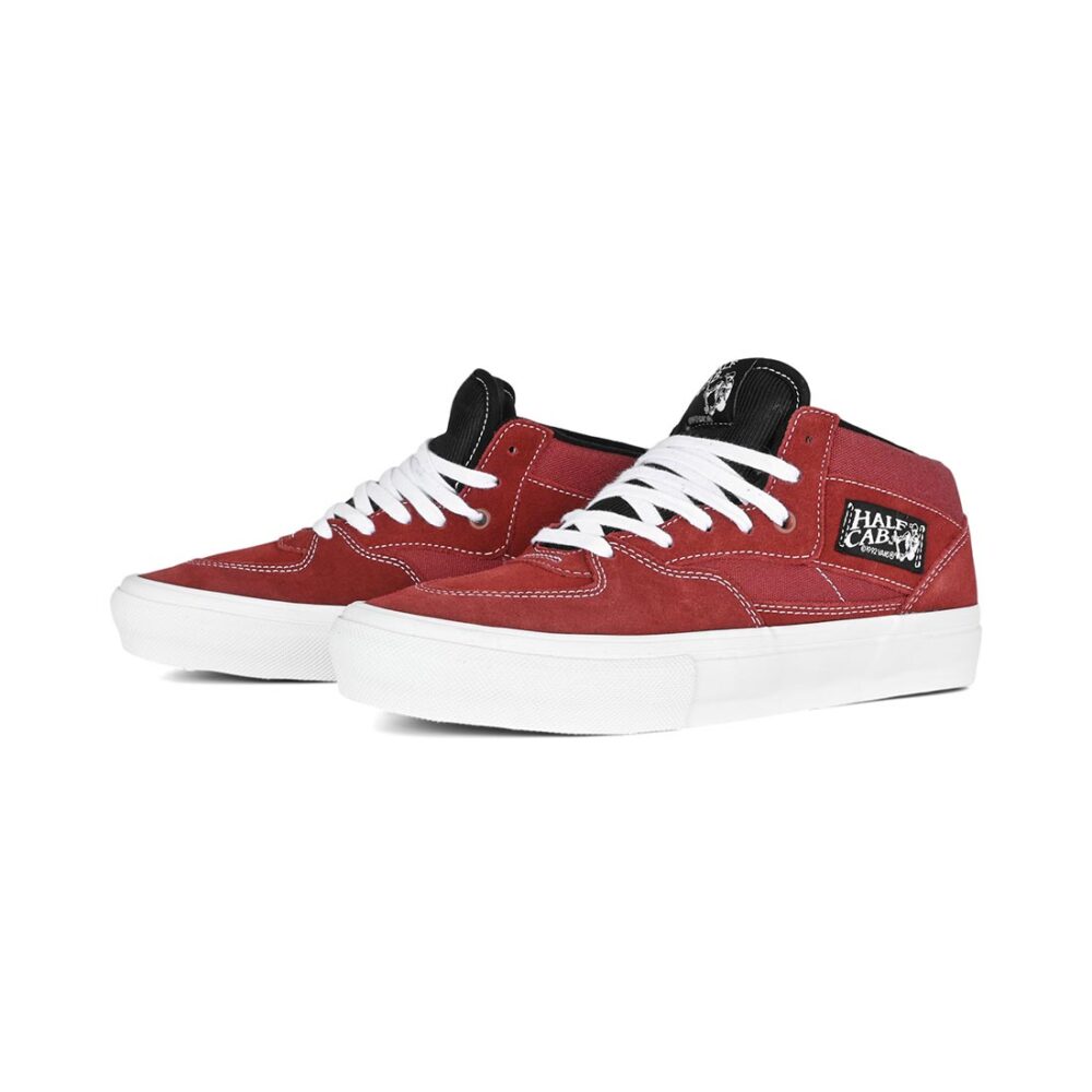 Vans Skate Half Cab Burgundy/White