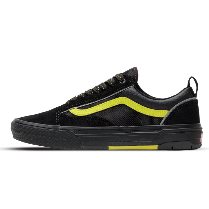 Vans Skate Old Skool Wafflecup Reflective Black/Lime