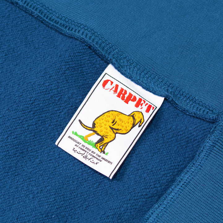 Carpet Varsity Hoodie - Blue