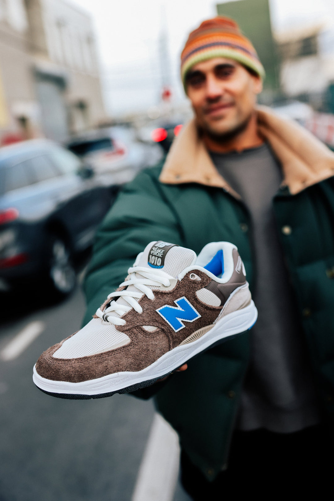 New Balance Tiago 1010 x Village Psychic Brown/Blue/White