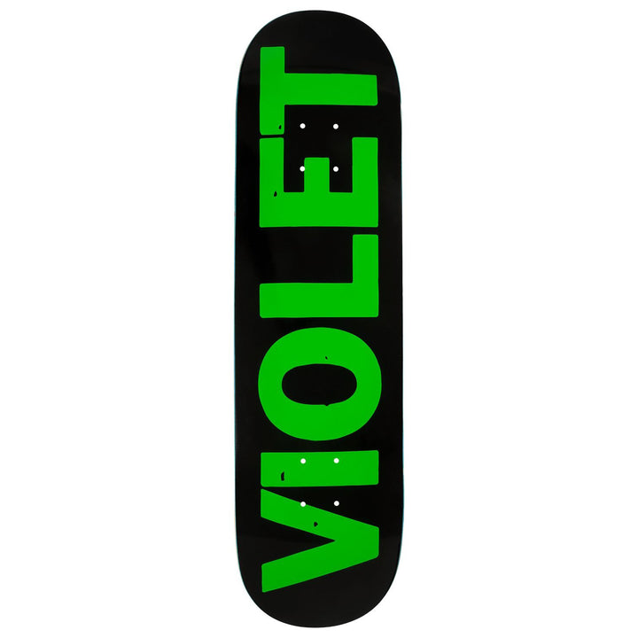 Violet Stamp Deck Black 8.18"