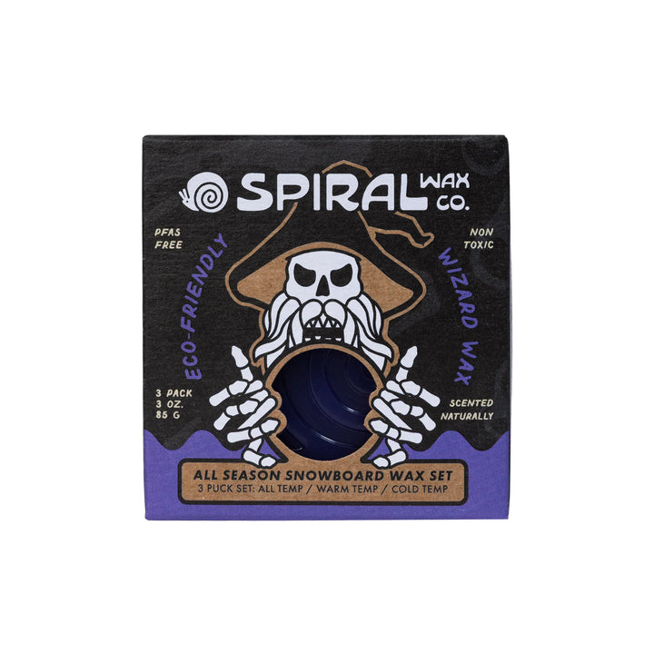 Spiral Wax Co. Wizard Wax 3 Pack Warm/All/Cold