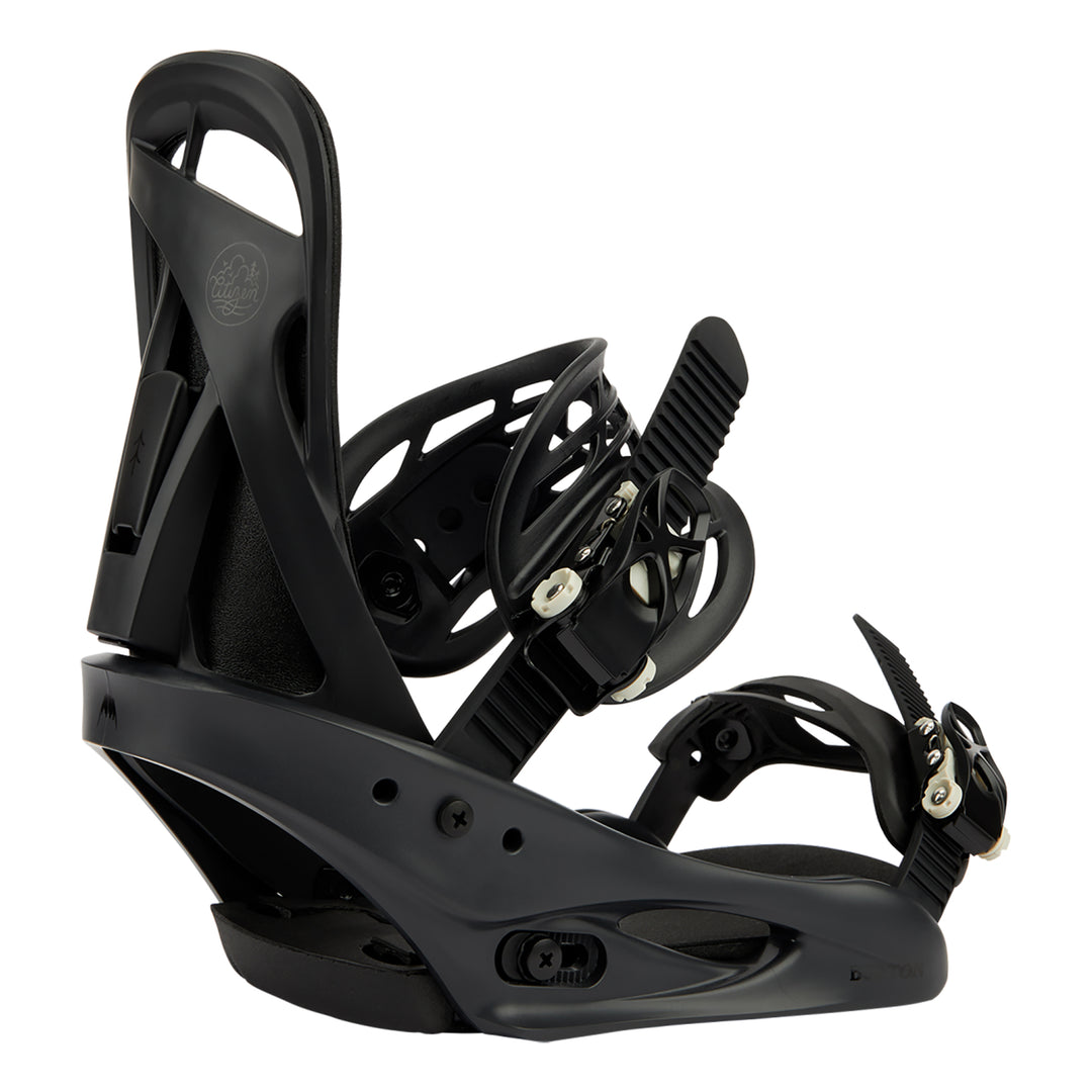 burton citizen snowboard bindings womens black Burton Women's Citizen Re:Flex Snowboard Bindings