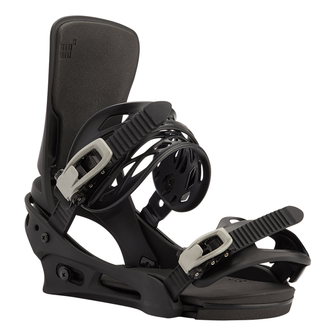Burton Men’s Mission Re:Flex Snowboard Bindings Black
