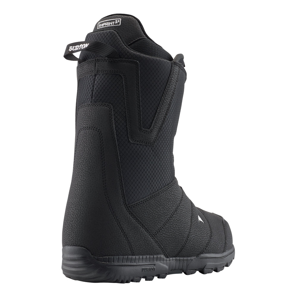 Burton Men's Moto BOA Snowboard Boots, Black, 8.5