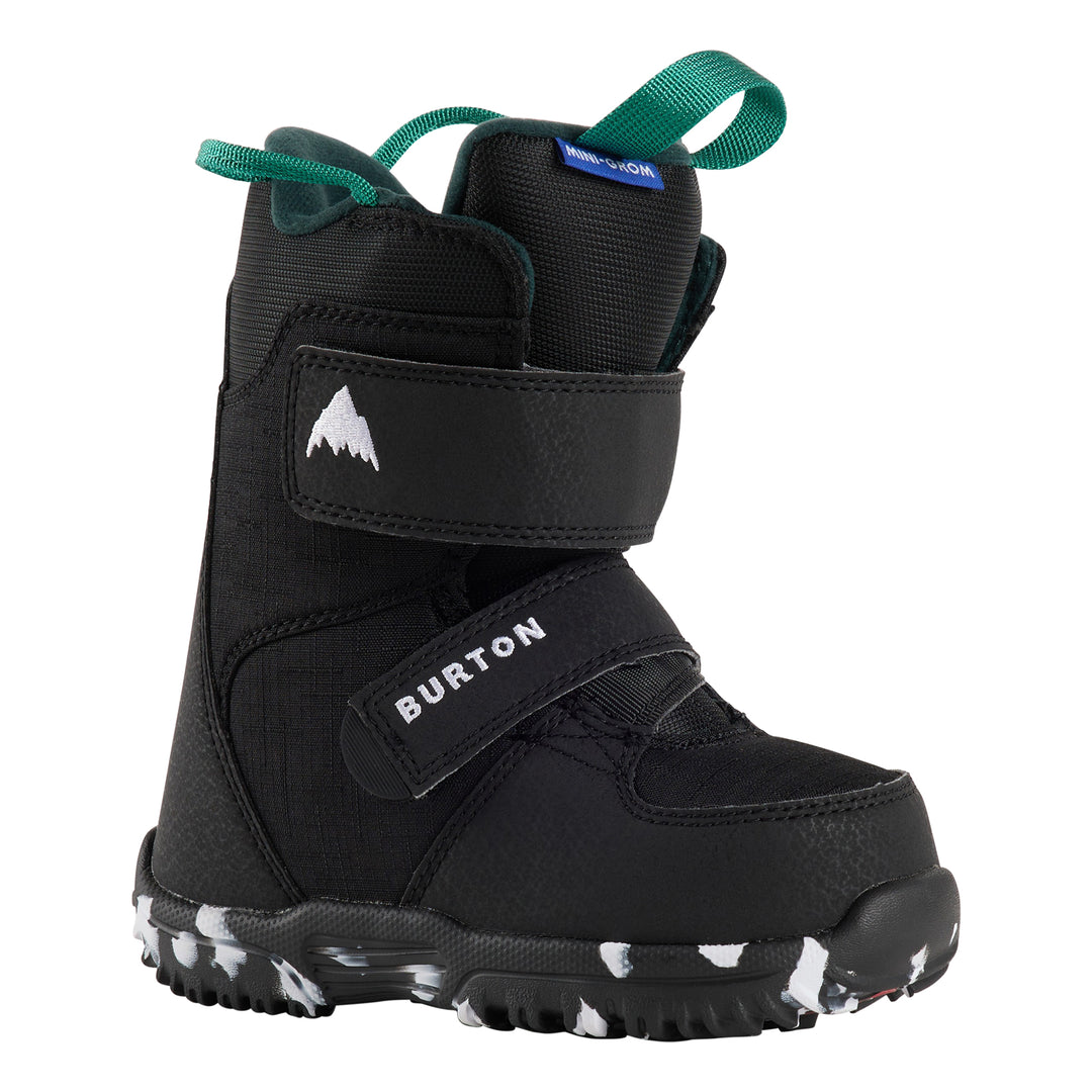 burton grom snowboard Burton Kid's Mini Grom Snowboard Boots Black – Eastern Boarder