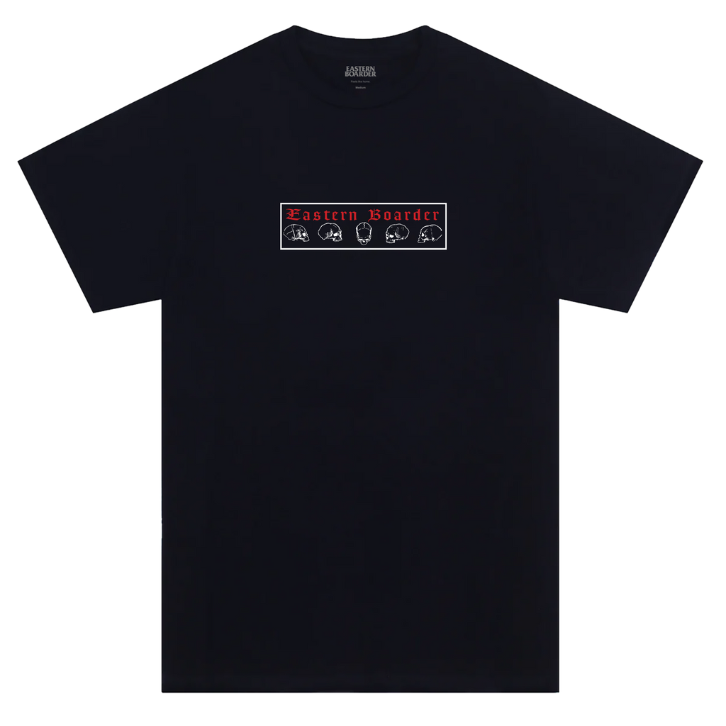 Eastern Boarder 5 Skull Tee Black