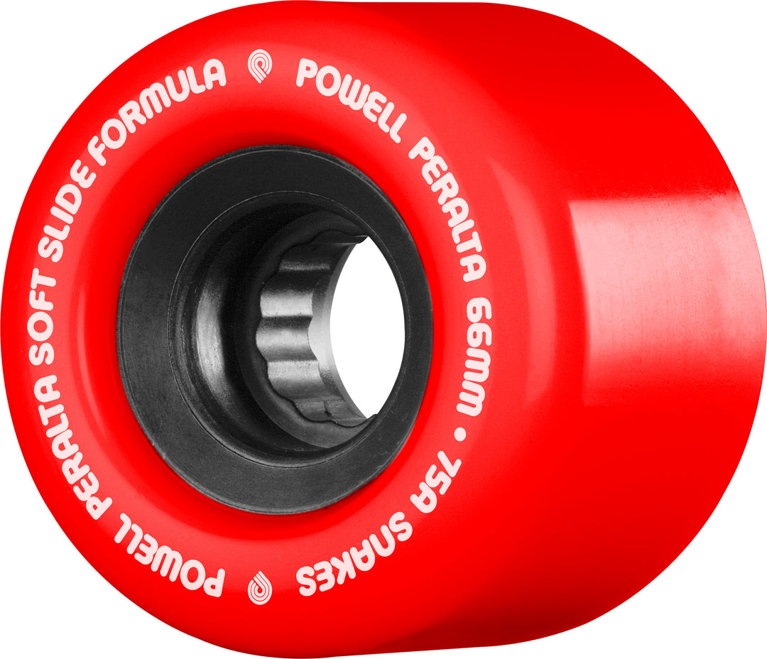 Powell Peralta Snakes Red Wheels 75a 66mm