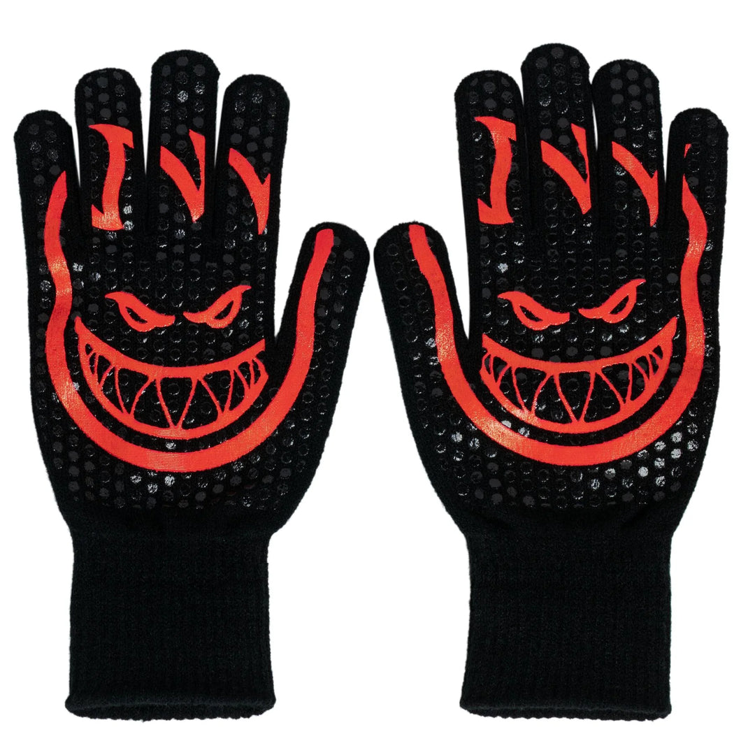 Spitfire Bighead Knit Gloves Black