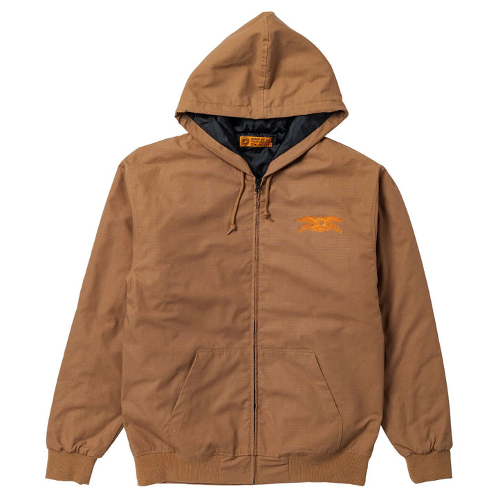 Anti Hero Basic Eagle Ripstop Jacket Brown/Orange