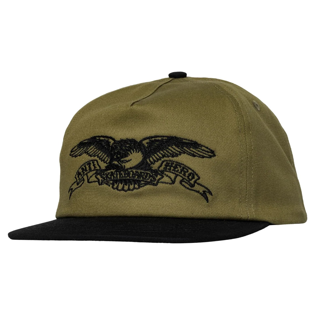 Anti-Hero Basic Eagle Snapback Tan/Black