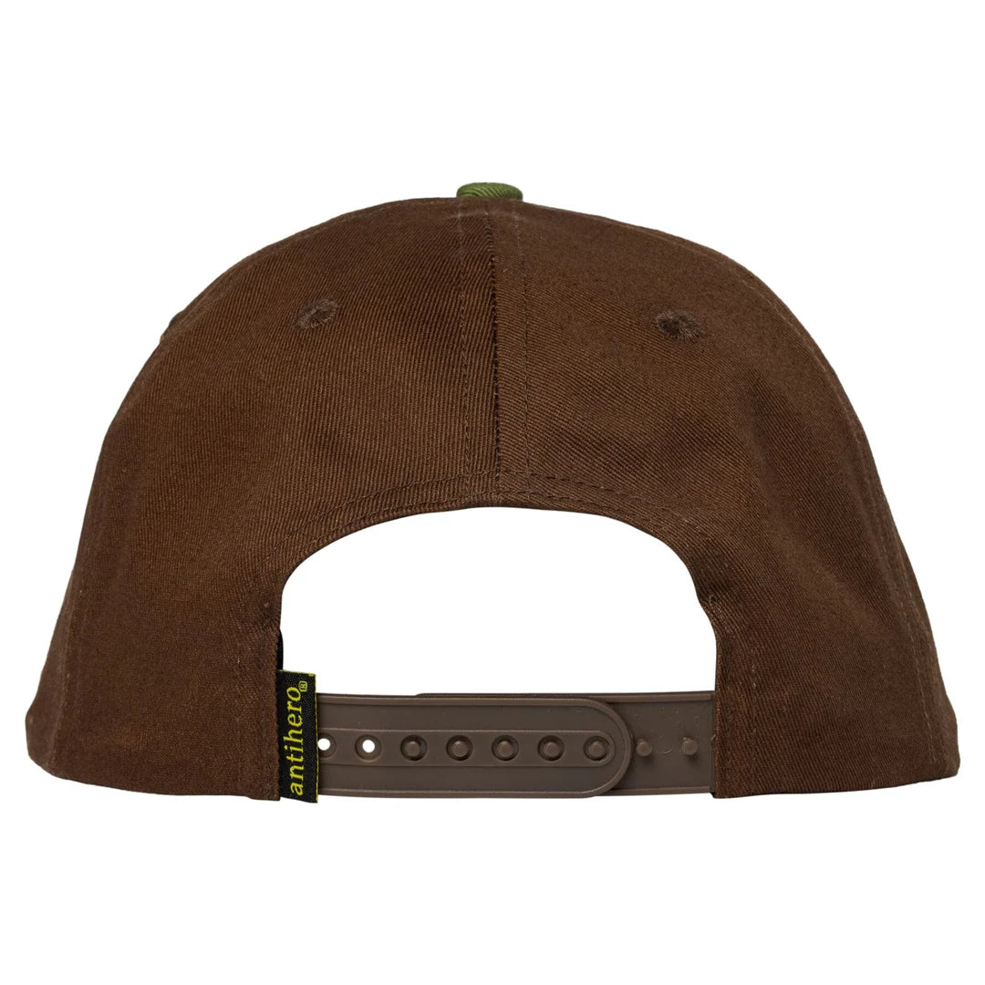 Anti-Hero Basic Eagle Snapback Brown/Gold