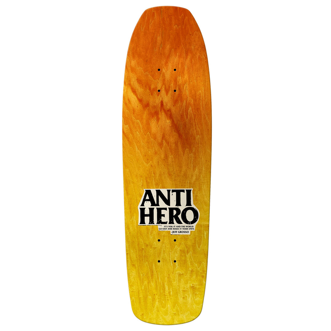 Anti-Hero Skate Shop Day 2025 Grosso Orange Fade Deck 9.25"