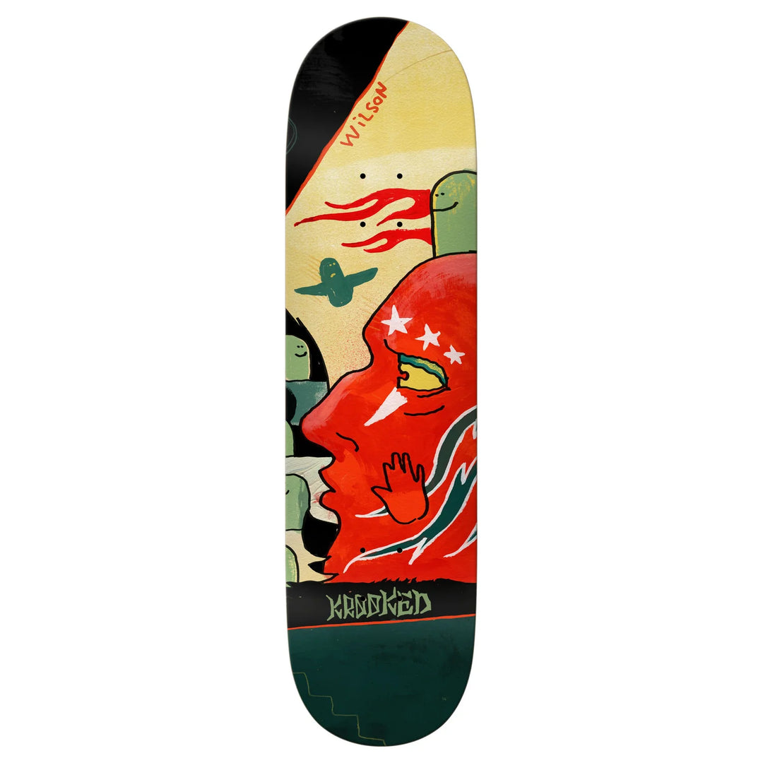 Krooked Wilson Three Star Deck 8.5"