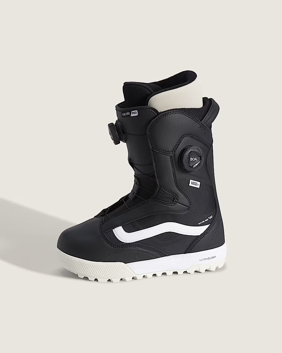 Vans Encore Pro 2.0 Womens Snowboard Boots Black/White