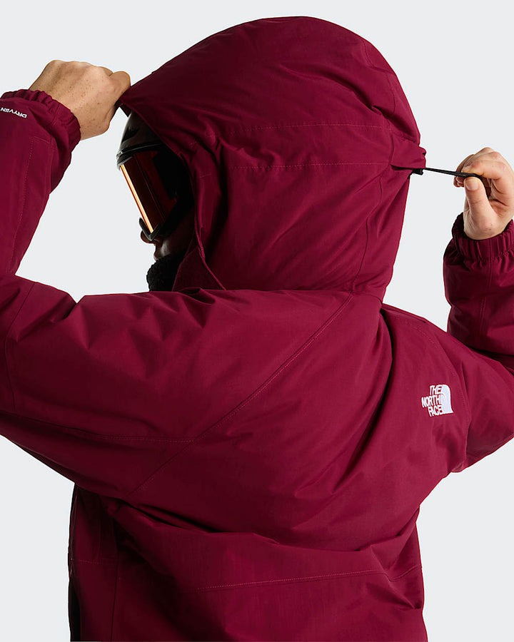The North Face Women's Slaydee Insulated Jacket Burgundy Crush