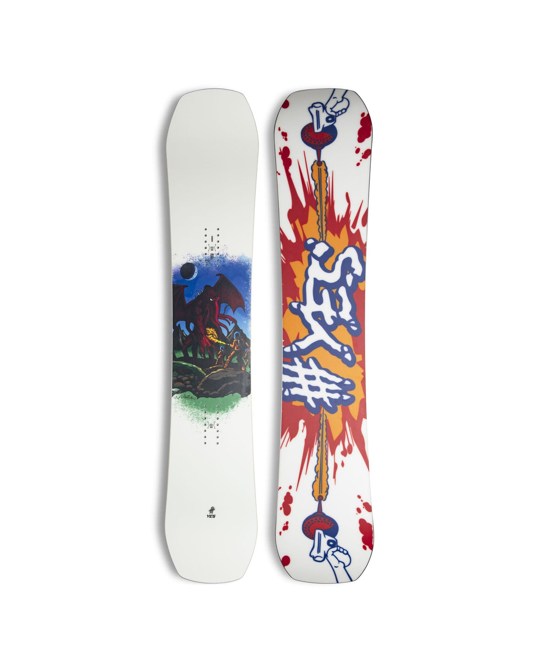 YES. Men's Cream Halldor Snowboard