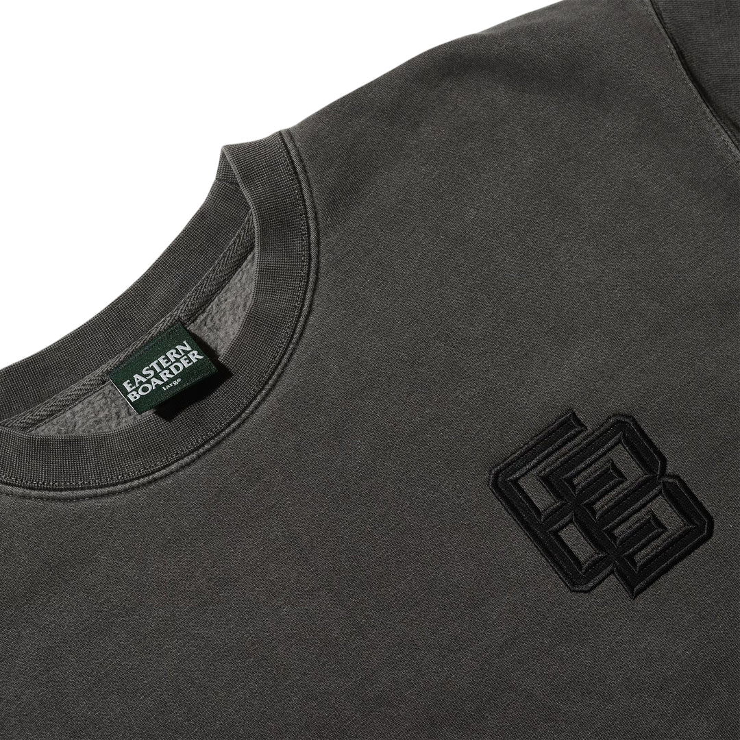 Eastern Boarder Kilgore Crewneck Pigment Dyed Black