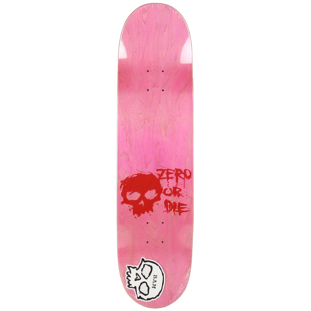 Zero x Bam Margera 3 Purple Blood Deck 8.25"