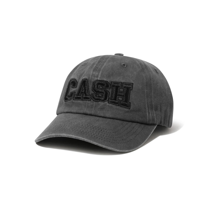 Cash Only Campus 6-Panel Hat (Washed Black)