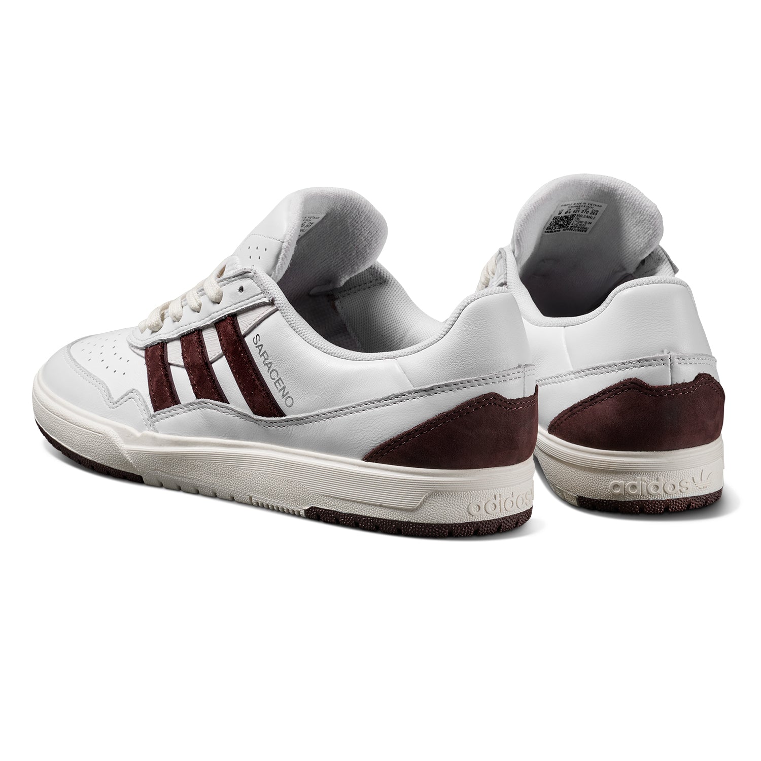 Adidas Tyshawn II x Zach Saraceno Crystal White/Shadow Brown