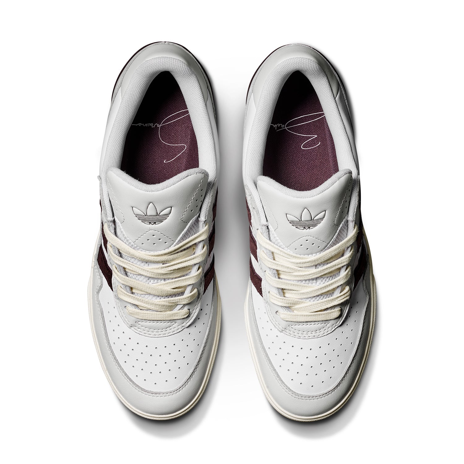 Adidas Tyshawn II x Zach Saraceno Crystal White/Shadow Brown