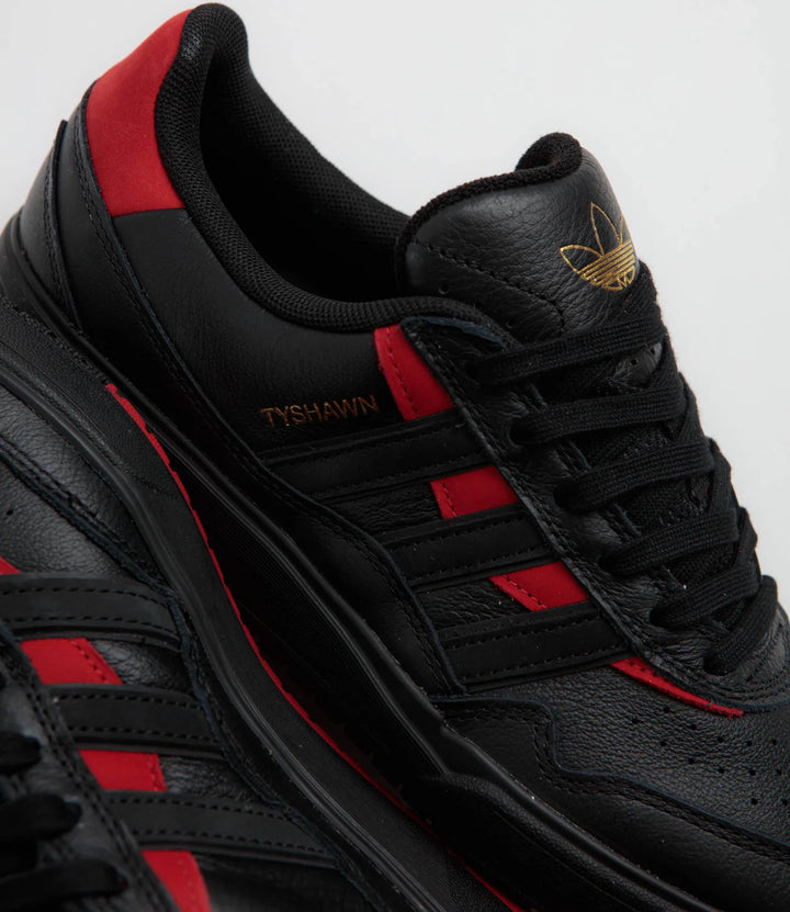 Adidas Tyshawn II (Core Black/Core Black/Better Scarlet)