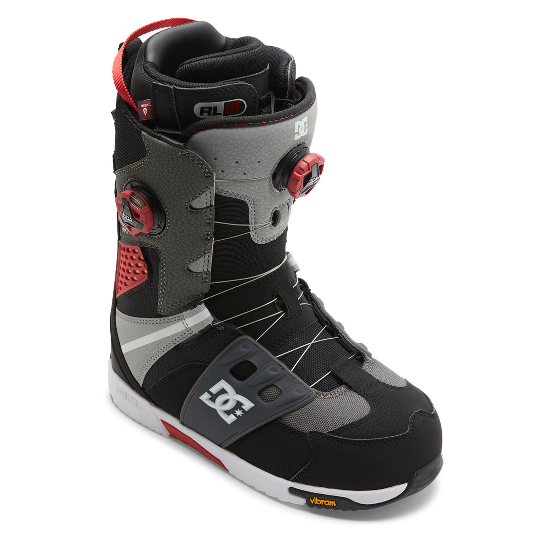 DC Phantom Snowboard Boots Black/Grey/Red